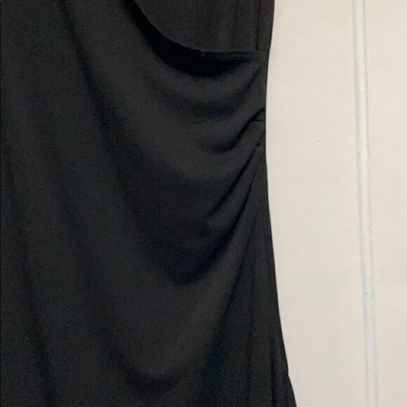 Charlotte Russe sleeveless faux wrap dress size L - Picture 2 of 8